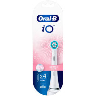 Насадка для зубной щётки BRAUN ORAL-B iO Gentle Care Alabaster White 4шт (80346676)