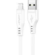 Кабель ACEFAST C3-02 USB-A to Lightning 1.2м White