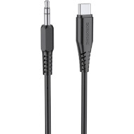 Кабель BOROFONE BL8 Digital Audio Type-C to 3.5mm 1м Black (BL8B)