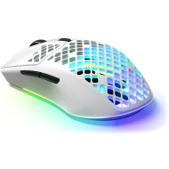 Мышь игровая STEELSERIES Aerox 3 Wireless Snow (62608)