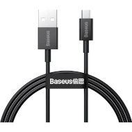 Кабель BASEUS Superior Series Fast Charging Data Cable USB to Micro 2A 2м Black (CAMYS-A01)