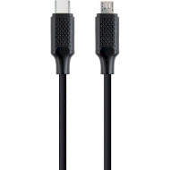 Кабель CABLEXPERT USB 2.0 Type-C/Micro-USB 1.5м Black (CC-USB2-CMMBM-1.5M)