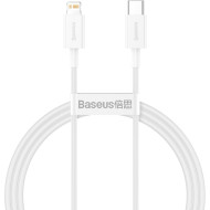 Кабель BASEUS Superior Series Fast Charging Data Cable Type-C to iP PD 20W 2м White (CATLYS-C02)