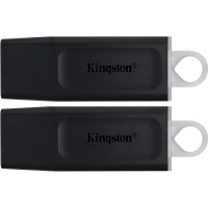 Набор из 2 флэшек 64GB KINGSTON DataTraveler Exodia USB 3.2 Black/Blue (DTX/64GB-2P)