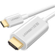 Кабель UGREEN USB-C - HDMI 1.5м White (30841)