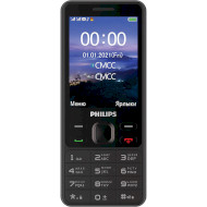 Мобільний телефон PHILIPS Xenium E185 Black (CTE185BK/00)