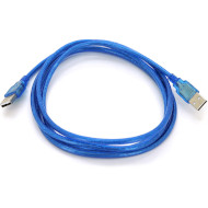 Кабель RITAR USB 2.0 AM/AM 1.8м Blue