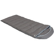 Спальный мешок HIGH PEAK Dundee (8°C/4°C) Gray/Light Gray Left (21238)