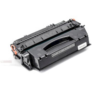 Тонер-картридж POWERPLANT для HP LaserJet P2014, Canon LBP3310 (Q7553X) Black с чипом (PP-Q7553X)