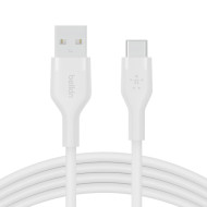 Кабель BELKIN Boost Up Charge Flex USB-A to USB-C 2м White (CAB008BT2MWH)