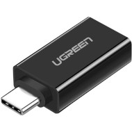 Адаптер OTG UGREEN US173 Type-C to USB 3.0 Female Black (20808)