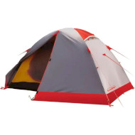 Палатка 3-местная TRAMP Peak 3 v2 Gray/Red (TRT-026)