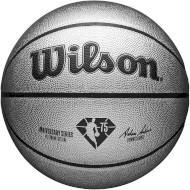 М'яч баскетбольний для автографів WILSON NBA 75th Platinum Edition Size 7 (WZ4003701XB7)