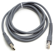 Интерфейсный кабель для сканера штрих-кодов POWERPLANT USB-A (M) to RJ-45 (M) 1m