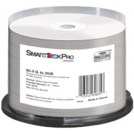 BD-R SL SMARTDISK PRO White Inkjet Printable 25GB 6x 50pcs/spindle (69835)