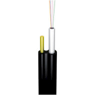 Оптичний кабель FINMARK UT002-SM-88, одномодовий, 2 волокна, підвісний, з несучим тросом, 1км