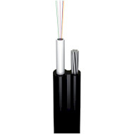 Оптичний кабель FINMARK UT008-SM-48, одномодовий, 8 волокон, підвісний, з несучим тросом, 1км