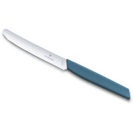 Ніж кухонний для чистки овочів VICTORINOX SwissModern Table Knife Blue 110мм (6.9006.112)