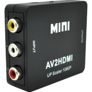Конвертер видеосигнала VOLTRONIC Mini AV - HDMI Black (YT-CM-AV/HDMI/B)