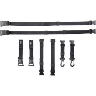 Набір ремінців з пряжками TASMANIAN TIGER Pouch Harness Adapter Black (7281.040)