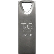Флэшка T&G 117 Metal Series 32GB USB2.0 (TG117BK-32G)