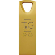 Флэшка T&G 117 Metal Series 32GB (TG117GD-32G)