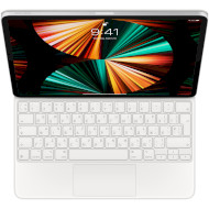 Чохол-клавіатура для планшета APPLE Magic Keyboard for 12.9-inch iPad Pro (5th generation) UA White (MJQL3UA/A)