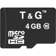 Карта памяти T&G microSDHC 4GB UHS-I Class 10 (TG-4GBSDCL10-00)
