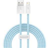 Кабель BASEUS Dynamic Series Fast Charging Data Cable USB to iP 2.4A 2м Blue (CALD000503)