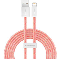 Кабель BASEUS Dynamic Series Fast Charging Data Cable USB to iP 2.4A 2м Orange (CALD000507)