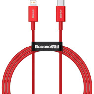 Кабель BASEUS Superior Series Fast Charging Data Cable Type-C to iP PD 20W 1м Red (CATLYS-A09)