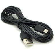 Кабель VOLTRONIC USB 2.0 AM/Mini 5-pin 2м Black (YT-C/AM-2MNB)