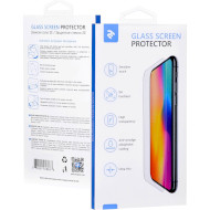Защитное стекло 2E 2.5D Full Glue Black Border для iPhone 14 Pro (2E-IP-14P-6.1-SMFCFG-BB)