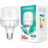 Лампочка LED TITANUM A80 E27 20W 6500K 220V (TL-HA80-20276)