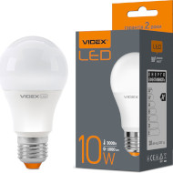 Лампочка LED VIDEX A60 E27 10W 3000K 220V (VL-A60E-10273)