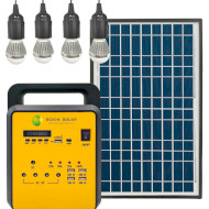 Портативна сонячна станція VOLTRONIC Boxin 18V/10W, Solar Panel, DC 12V, USB 5V, FM Radio, MP3 (BX-FD021)