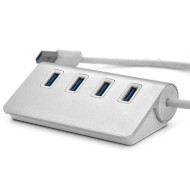 USB хаб VOLTRONIC USB3.0 4-port White