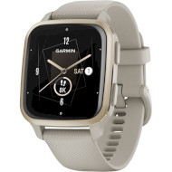Смарт-часы GARMIN Venu Sq 2 Music 40mm Cream Gold Aluminum Bezel with French Gray Case and Silicone Band (010-02700-02)