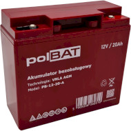 Акумуляторна батарея POLBAT PB-12-20-A (12В, 20Агод)