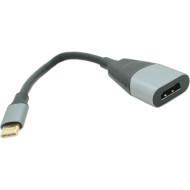 Конвертер видеосигнала VOLTRONIC USB-C - HDMI Black (YT-TYPE-C(M)/HDMI(F)-18CM)