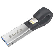 Флэшка SANDISK iXpand New 64GB USB+Lightning3.0 (SDIX30N-064G-GN6NN)