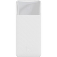 Повербанк BASEUS Bipow Digital Display Power Bank 15W Overseas Edition 30000mAh White (PPBD050202)