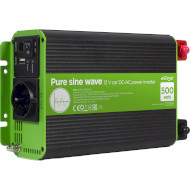 Автомобільний інвертор 12V/220V ENERGENIE EG-PWC-PS500-01 500W/1000W