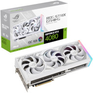 Видеокарта ASUS ROG Strix GeForce RTX 4080 16GB GDDR6X White OC Edition (ROG-STRIX-RTX4080-O16G-WHITE)