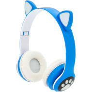 Наушники VOLTRONIC Cat Ear VZV-28M LED Blue