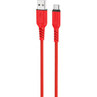 Кабель HOCO X59 Victory USB-A to Type-C 1м Red