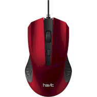 Мышь HAVIT HV-MS752 Black/Red