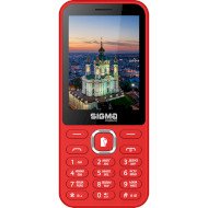 Мобильный телефон SIGMA MOBILE X-style 31 Power Type-C Red (4827798855058)
