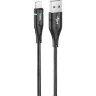 Кабель HOCO U93 Shadow USB-A to Lightning 1.2м Black