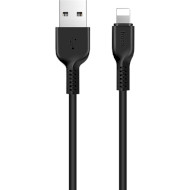 Кабель HOCO X13 Easy charged USB-A to Lightning 1м Black